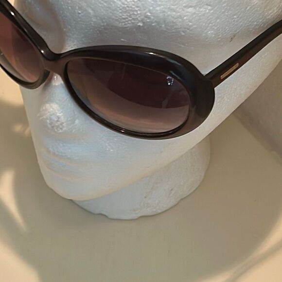 Yves Saint Laurent Paris Oversized Sunglasses Round 6136 Brownish Red Metallic main image 14